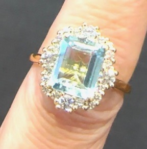 Blue topaz remount